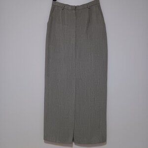 Elegant Gray Maxi Skirt